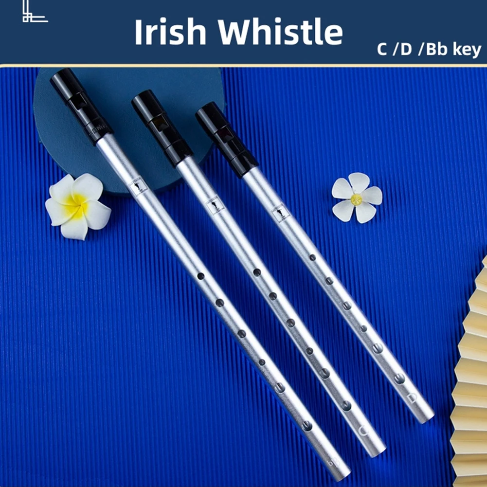 Ireland Flute Irish Whistle Lightweight Woodwind Instrument C D Bb Key Exquisitely Professionals Tin Penny Fulte
Ireland Flute Irish Whistle Lightweight Woodwind Instrument C D Bb Key Exquisitely Professionals Tin Penny Fulte