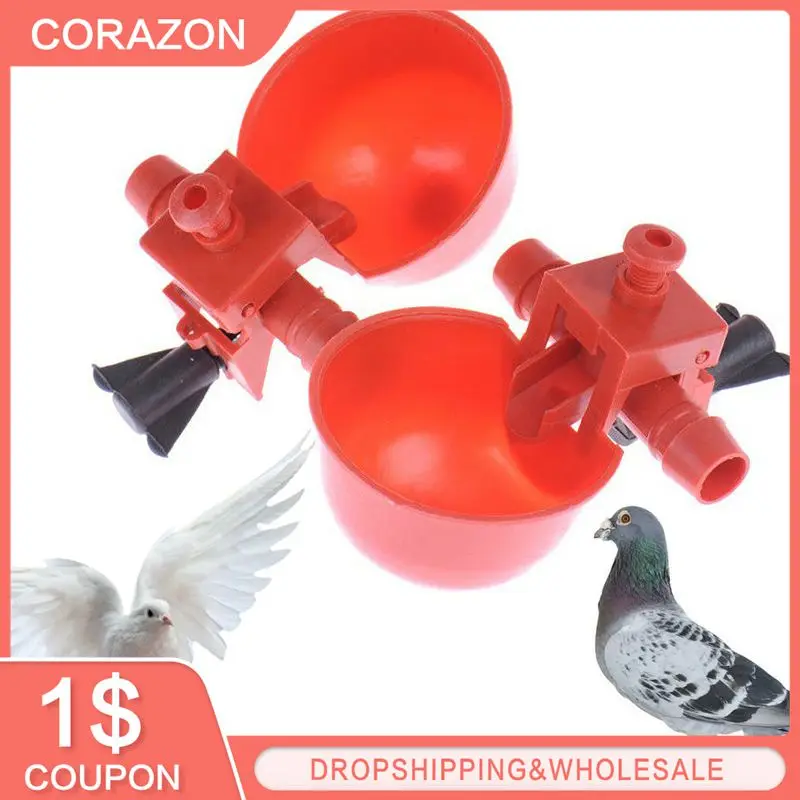 5/3/1PCS Chicken Quail Hanging Water Cups Nipple Drinking Bowl Birds Water Bowl Drinker Cups For Backyard Automatic Poultry
5/3/1PCS Chicken Quail Hanging Water Cups Nipple Drinking Bowl Birds Water Bowl Drinker Cups For Backyard Automatic Poultry