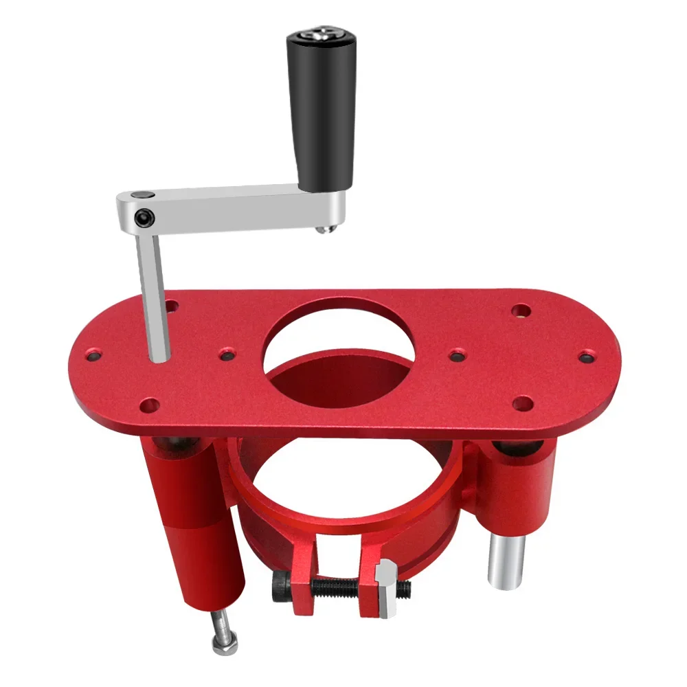 

Aluminum Router Wood Working Plate For Tool - Kit Insert Lifting Base Lift Benches Table Woodworking Precision