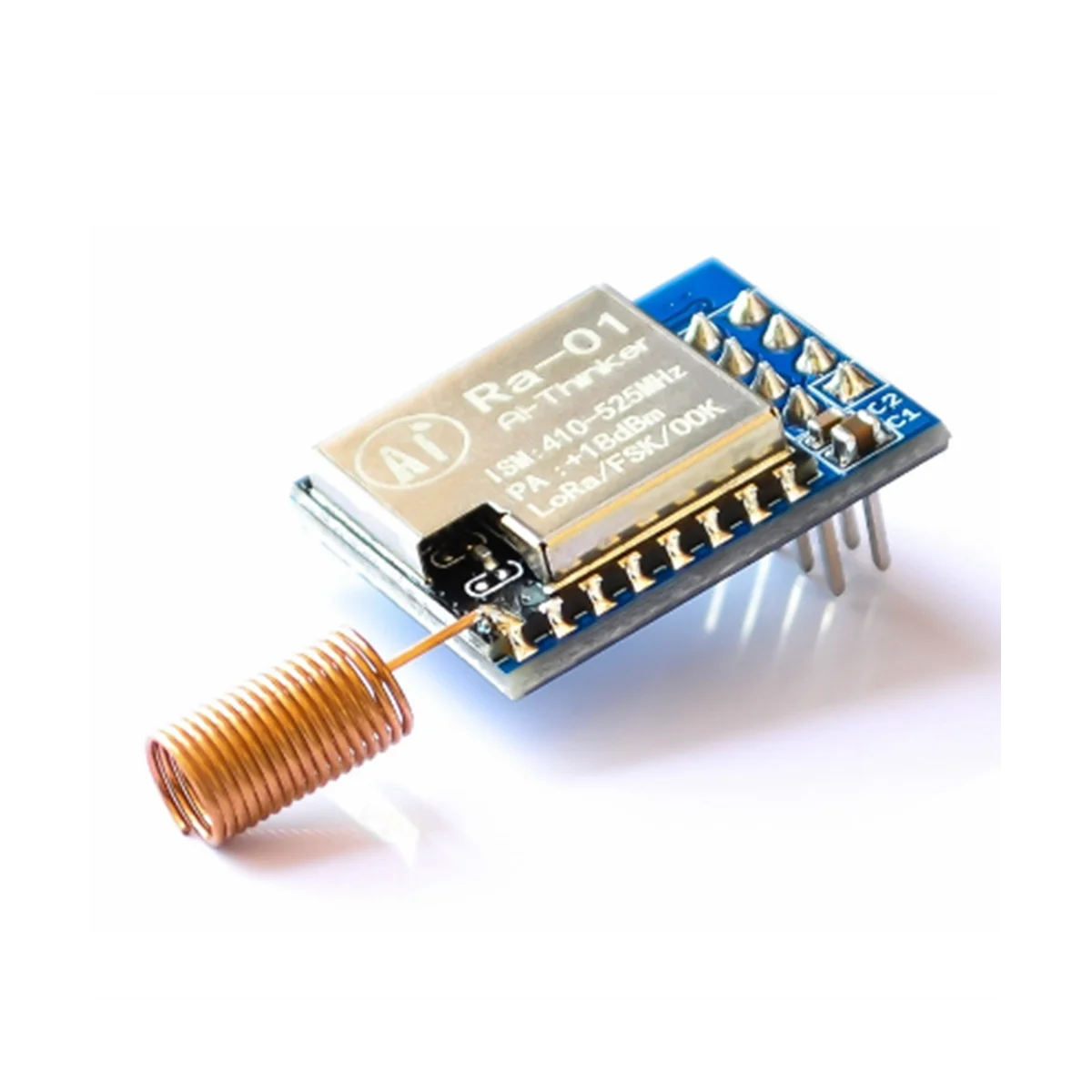Ra-01 LoRa SX1278 433M беспроводной модуль передачи спектра широкого спектра на расстоянии 10 км
Ra-01 LoRa SX1278 433M беспроводной модуль передачи спектра широкого спектра на расстоянии 10 км