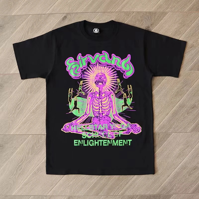 Streetwear Hellstar T Shirt American High Street Fashion Coloured Skull Print Men Women HELLSTAR T-shirts
Streetwear Hellstar T Shirt American High Street Fashion Coloured Skull Print Men Women HELLSTAR T-shirts
