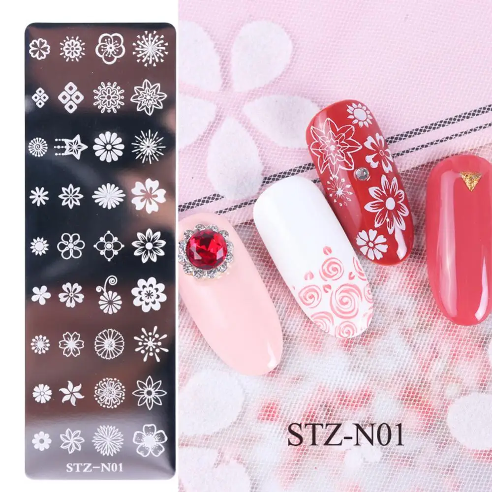Endless Creativity Nail Stamping Plates Unique Nail Designs Flower Leaf Geometry Animals Professional-quality Manicures Nail Art
Endless Creativity Nail Stamping Plates Unique Nail Designs Flower Leaf Geometry Animals Professional-quality Manicures Nail Art