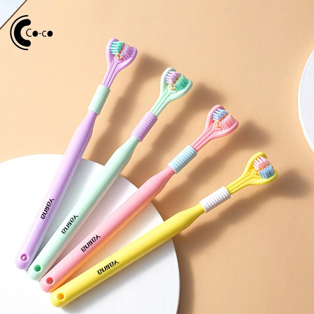 Oral Care Adult Teeth Brushes Teeth Deep Cleaning 4 Colors Oral Care Three Sided Toothbrush Tongue Scraper Personal Care
Oral Care Adult Teeth Brushes Teeth Deep Cleaning 4 Colors Oral Care Three Sided Toothbrush Tongue Scraper Personal Care