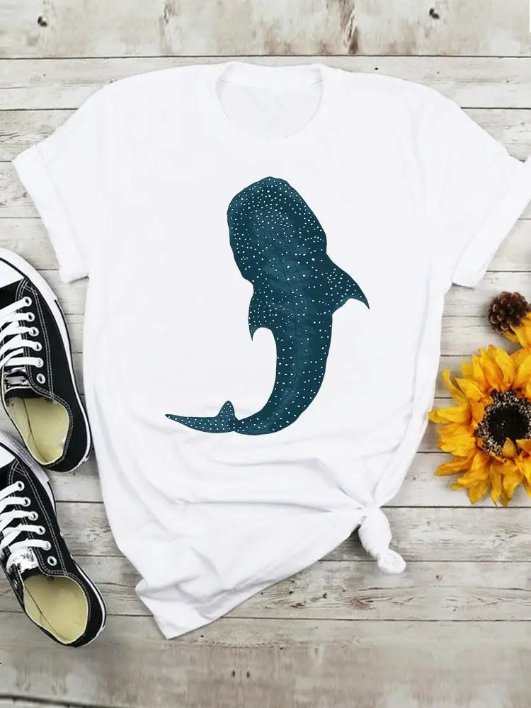 Women Short Sleeve Clothing Female Top Tee T-shirt Summer Beach Animal Vacation New Cartoon Fashion Clothes Graphic T Shirt
Women Short Sleeve Clothing Female Top Tee T-shirt Summer Beach Animal Vacation New Cartoon Fashion Clothes Graphic T Shirt