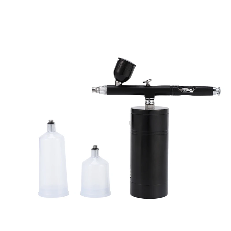 

Wireless Airbrush Kit, Airbrush Compressor, High Capacity Ink Cup Airbrush For Nail Paint Cake Coloring