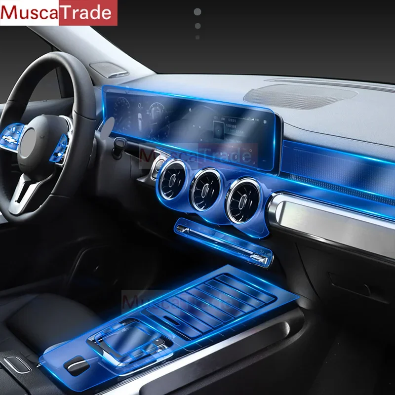 For Mercedes Benz GLA H247 2020-2023 Car Interior Center console Transparent TPU Protective film Anti-scratch Accessories Refit 
For Mercedes Benz GLA H247 2020-2023 Car Interior Center console Transparent TPU Protective film Anti-scratch Accessories Refit