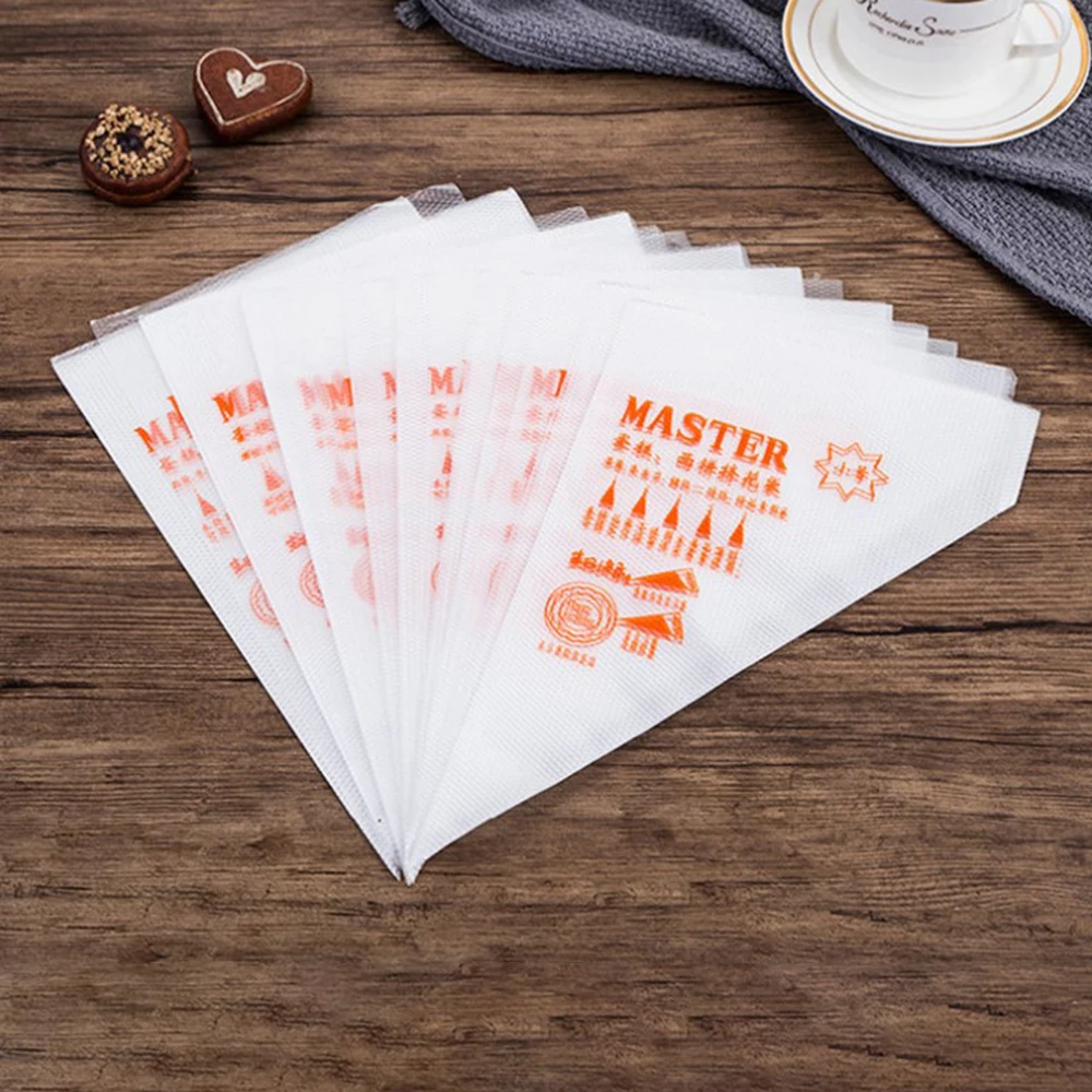 100pcs Pastry Piping Bags Disposable Cake Decorating Bags Anti-Burst Cupcake Icing Bags Baking Cookies Candy Supplies
100pcs Pastry Piping Bags Disposable Cake Decorating Bags Anti-Burst Cupcake Icing Bags Baking Cookies Candy Supplies