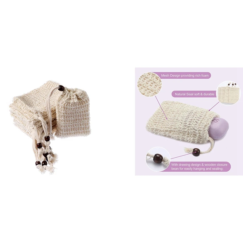 Natural Soap Bag Exfoliating Soap Saver Pouch Bath Pouch Soap Savers For Bar Soap With Drawstring Pocket
Natural Soap Bag Exfoliating Soap Saver Pouch Bath Pouch Soap Savers For Bar Soap With Drawstring Pocket