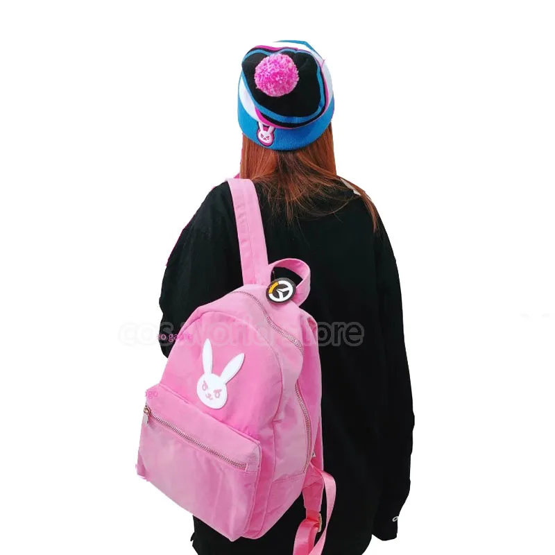 Anime Game Overwatch Dva Cosplay Fashion Backpack For Women Students Cute Pink School Backpack Shoulder Bags Halloween Backpack
Anime Game Overwatch Dva Cosplay Fashion Backpack For Women Students Cute Pink School Backpack Shoulder Bags Halloween Backpack