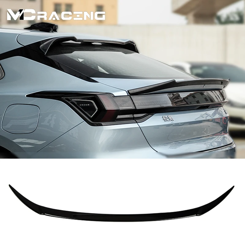 

MC racing Trunk Spoiler For ZEEKR 001 2021 2022 2023 EV MC Small pressure rear wing Sport Fixed Wing Zeekr Car Accessories