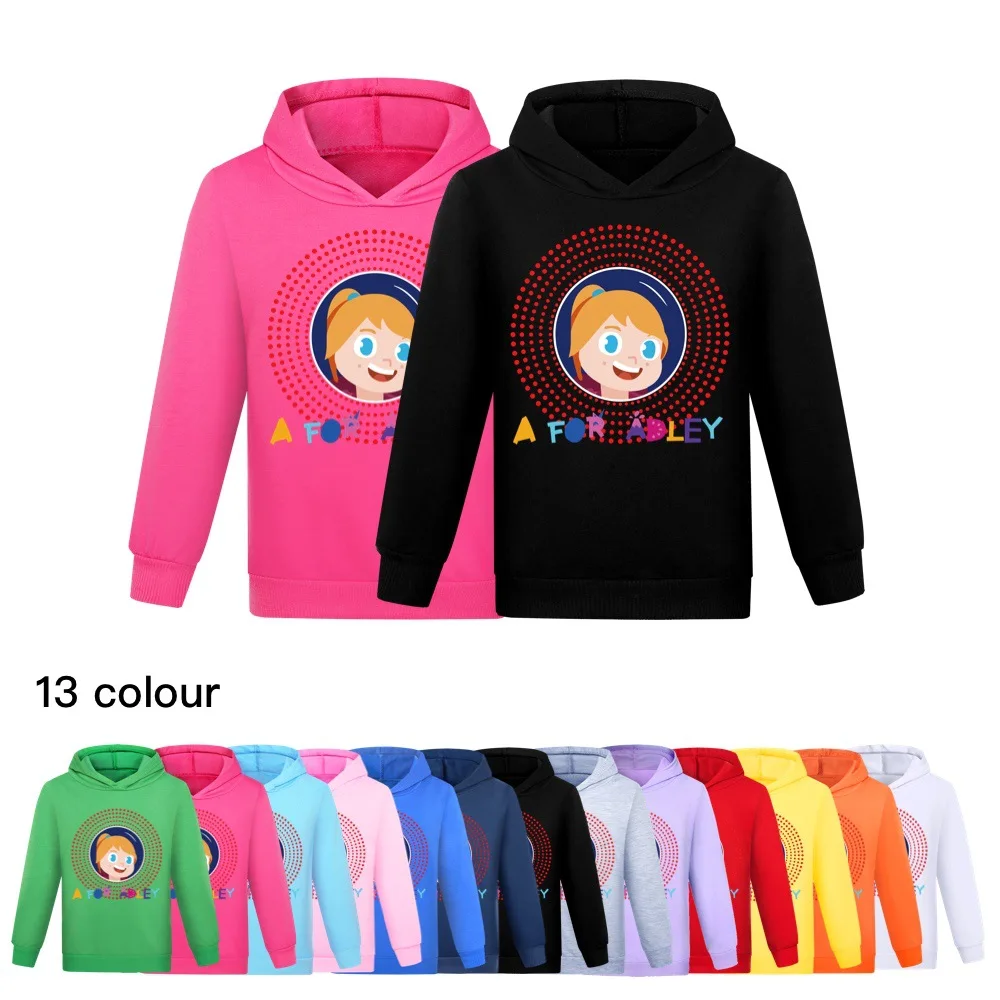New A for Adley Girls Hoodies Sweatshirt Children Long Sleeve Cartoon Printing Pullover Boy Tshirt Autumn Coats Kids Clothes
New A for Adley Girls Hoodies Sweatshirt Children Long Sleeve Cartoon Printing Pullover Boy Tshirt Autumn Coats Kids Clothes
