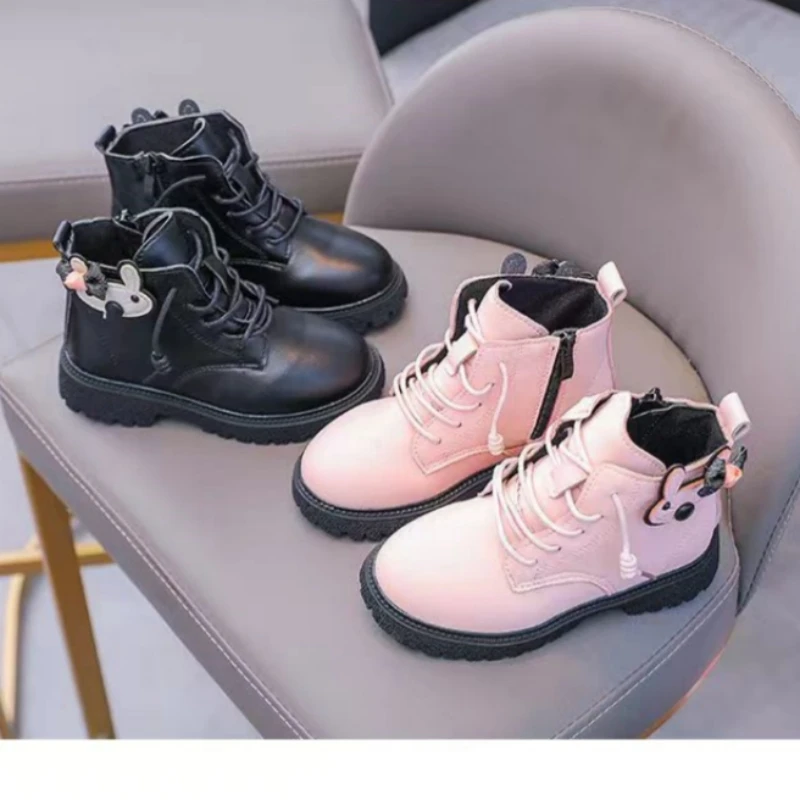 New Children's Short Boots Spring and Autumn Girls' Anti slip Fashion Single Boot Winter Plush Thickened Pink Cotton Boots 2023
New Children's Short Boots Spring and Autumn Girls' Anti slip Fashion Single Boot Winter Plush Thickened Pink Cotton Boots 2023