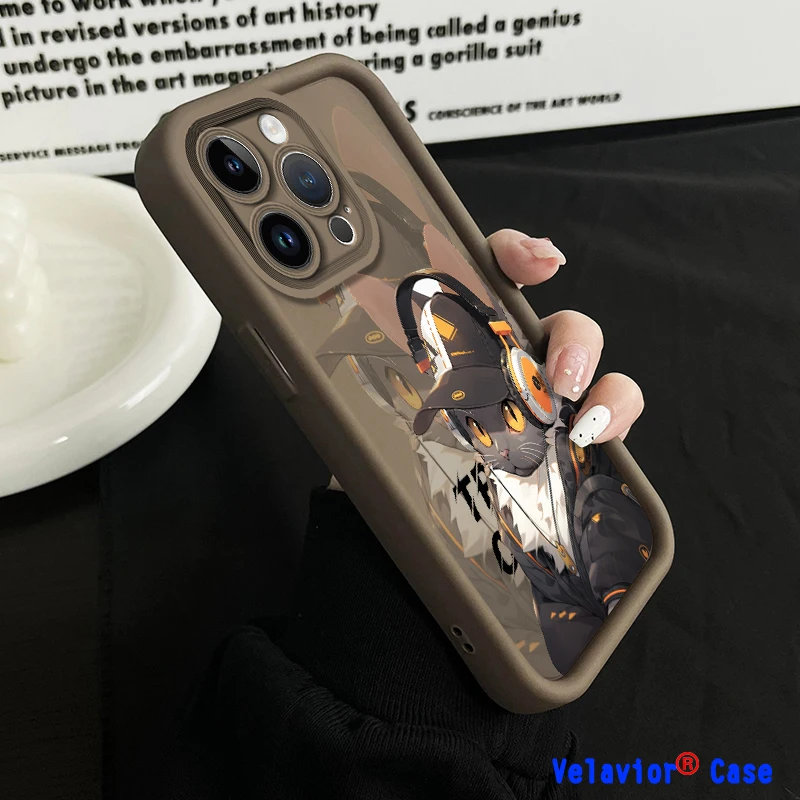 Case for IPhone 15 Trendy Black Cat Cartoon Pattern Phone Fundas for Iphone 15 14 13 12 11 Pro Max Xr Xs X 7 6 Plus Cover Shell
Case for IPhone 15 Trendy Black Cat Cartoon Pattern Phone Fundas for Iphone 15 14 13 12 11 Pro Max Xr Xs X 7 6 Plus Cover Shell