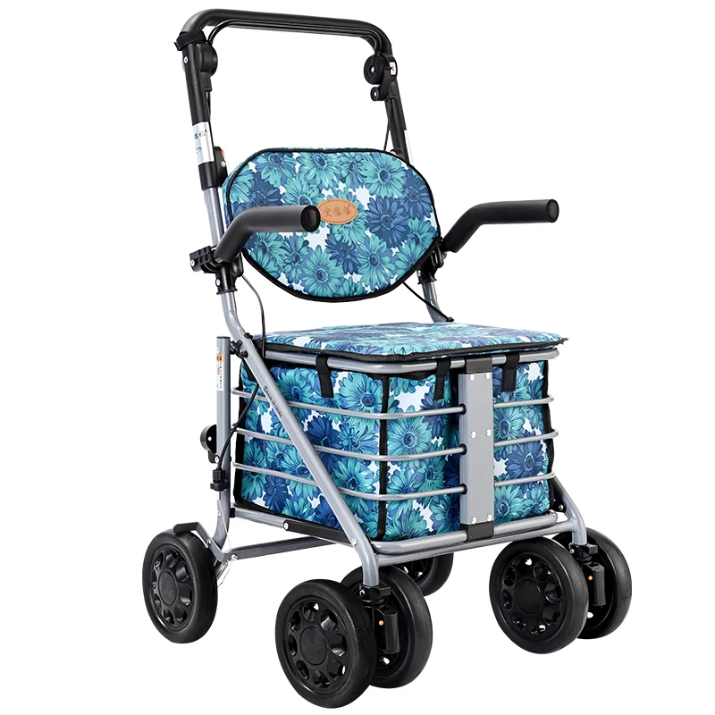 Four-wheel assisted seats for elderly shopping and grocery shopping, elderly walkers, and scooters
Four-wheel assisted seats for elderly shopping and grocery shopping, elderly walkers, and scooters
