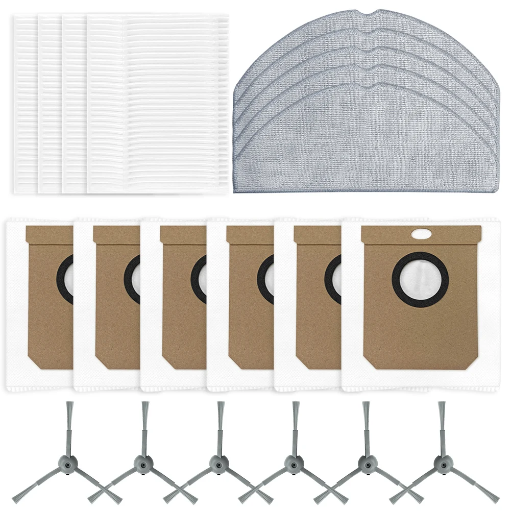 Enhanced Cleaning Efficiency Side Brush Filter Mop Pad Dust Bag Kit for Conga 7490 Home For XTreme For Genesis
Enhanced Cleaning Efficiency Side Brush Filter Mop Pad Dust Bag Kit for Conga 7490 Home For XTreme For Genesis
