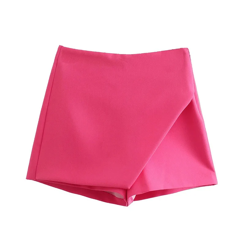 New Women Fashion Candy Color Asymmetrical Shorts Skirts Lady Zipper Fly Pockets Hot Shorts Chic Pantalone
New Women Fashion Candy Color Asymmetrical Shorts Skirts Lady Zipper Fly Pockets Hot Shorts Chic Pantalone