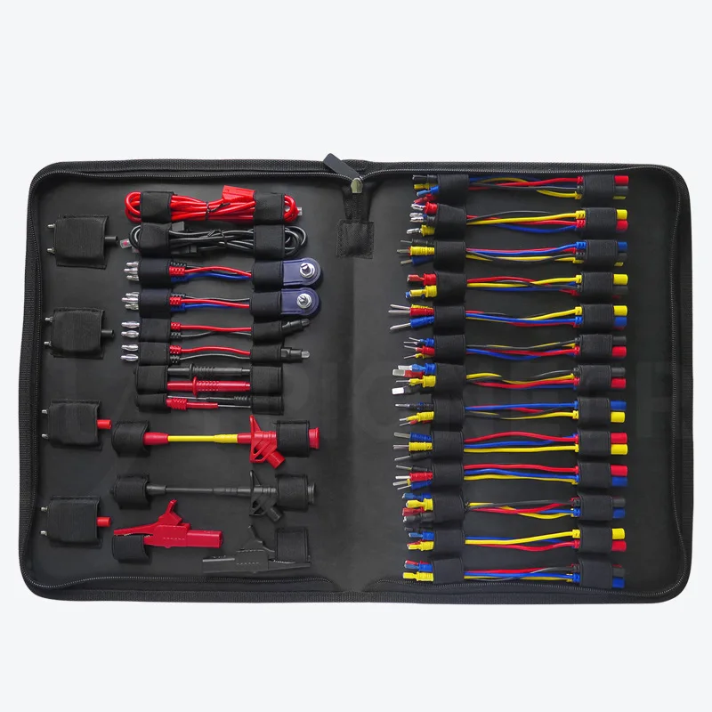70 pcs Acouto Automotive Test Kit Multi-Function Automotive Circuit Test Kit Electrical Test Diagnose Cables Wiring Accessories
70 pcs Acouto Automotive Test Kit Multi-Function Automotive Circuit Test Kit Electrical Test Diagnose Cables Wiring Accessories