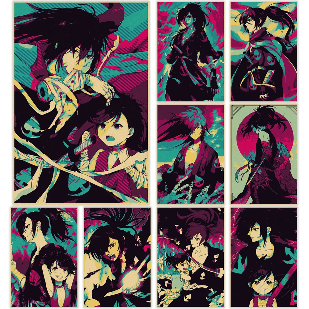 Dororo Hyakkimaru Poster Painting Anime Kraft Paper Classic Wall Art Prints Vintage Pictures Living Room Decor Christmas Gift
Dororo Hyakkimaru Poster Painting Anime Kraft Paper Classic Wall Art Prints Vintage Pictures Living Room Decor Christmas Gift
