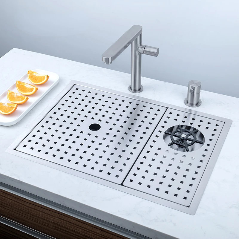 High pressure cup washer sink 304 stainless steel wire drawing with drain cover hidden small kitchen brushed
High pressure cup washer sink 304 stainless steel wire drawing with drain cover hidden small kitchen brushed