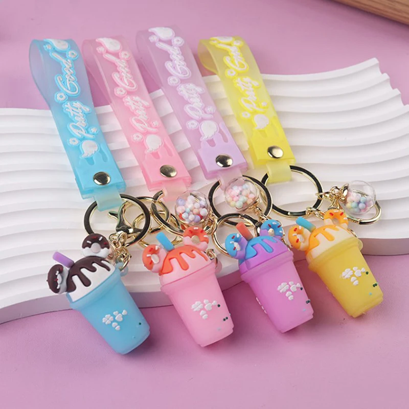 Personality Creative Ice Cream Shape Keychians For Women Cute Car Bag Keychain Decorate Women Accessories Trend Jewelry
Personality Creative Ice Cream Shape Keychians For Women Cute Car Bag Keychain Decorate Women Accessories Trend Jewelry