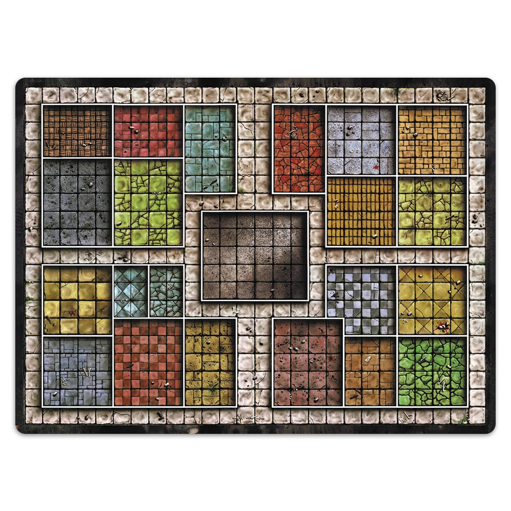 Card Board Games Big Playmat HeroQuest with Locked Edges (Stitched Edges Big Mousepad) Natural Rubber Board Games Table Pad
Card Board Games Big Playmat HeroQuest with Locked Edges (Stitched Edges Big Mousepad) Natural Rubber Board Games Table Pad
