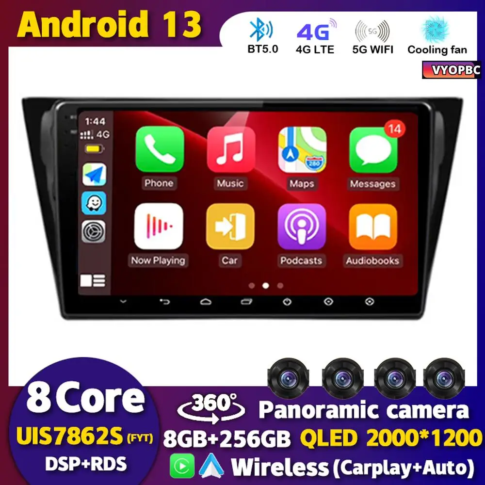 Android 13 Wireless Carplay Auto For VW Volkswagen Bora 2016 2017 2018 Car Radio Autoradio Stereo Multimedia Video Player Audio
Android 13 Wireless Carplay Auto For VW Volkswagen Bora 2016 2017 2018 Car Radio Autoradio Stereo Multimedia Video Player Audio