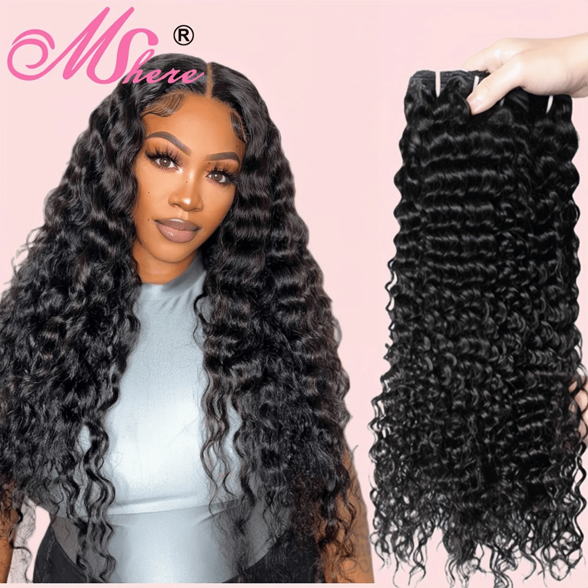 Human Hair Bundles Loose Deep Waves Bundle40 Inch Extensions Human Hair Natural Curly Human Hair Bundles Brazilian Weaving
Human Hair Bundles Loose Deep Waves Bundle40 Inch Extensions Human Hair Natural Curly Human Hair Bundles Brazilian Weaving