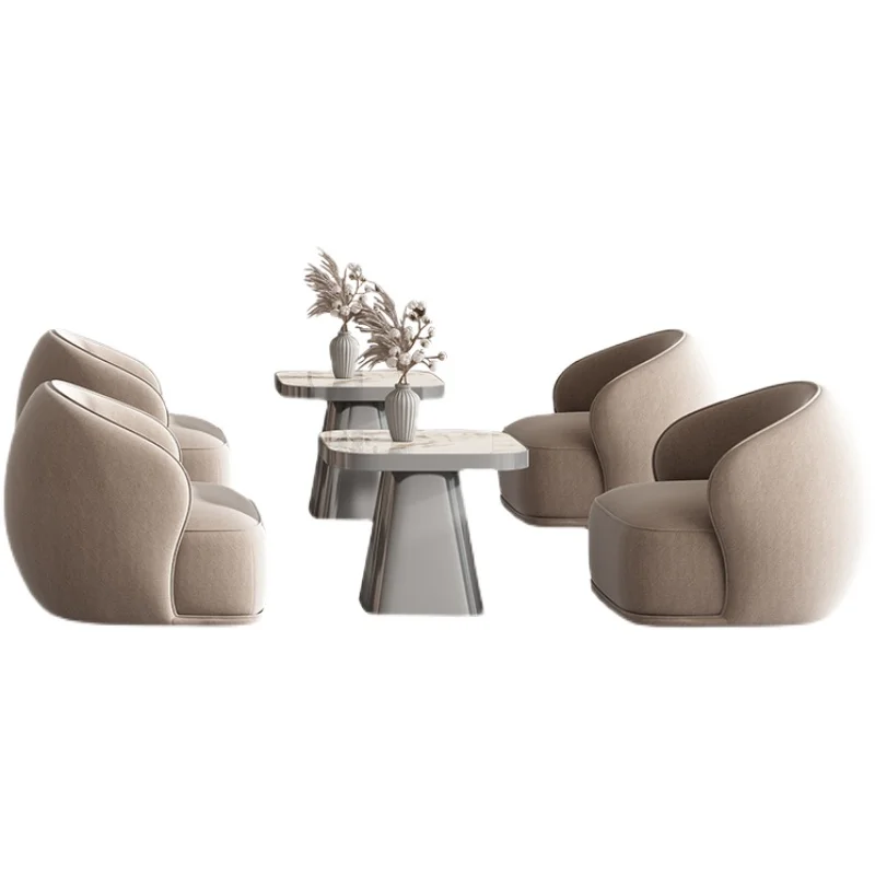 YY Light Luxury Modern Small round Table Conference Table Leisure One Table Four Chairs Combination Set
YY Light Luxury Modern Small round Table Conference Table Leisure One Table Four Chairs Combination Set