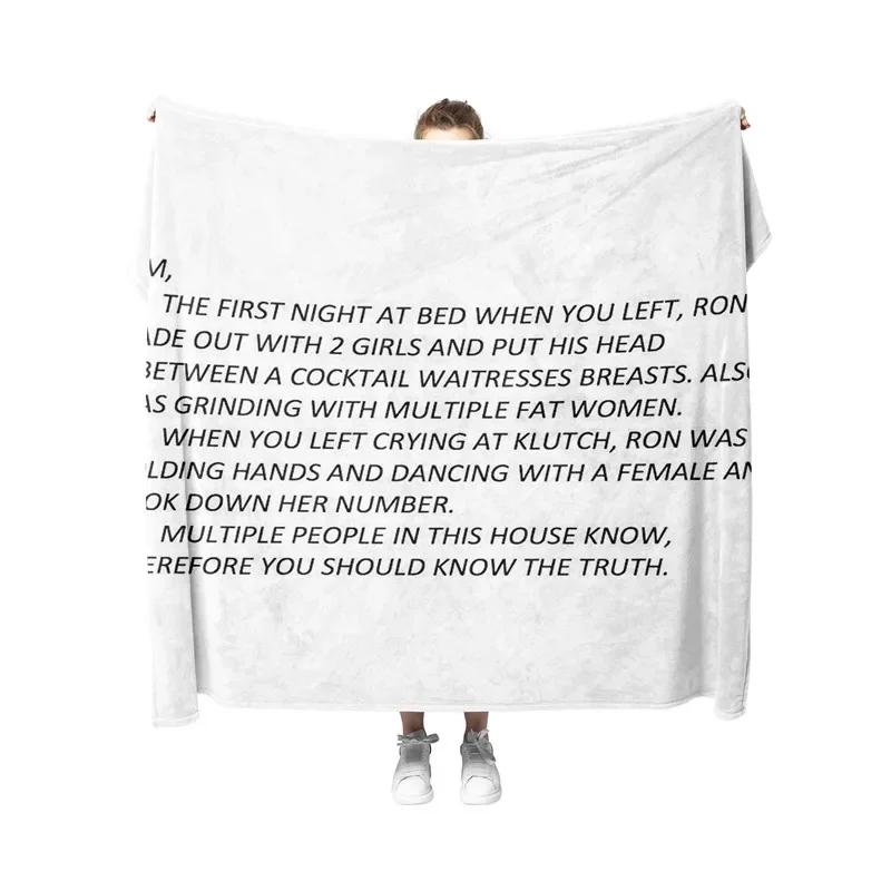 Sam's Note Jersey Shore Throw Blanket for Women Men Girls Boys Kids Pets Dogs Cats Couch Sofa Bed
Sam's Note Jersey Shore Throw Blanket for Women Men Girls Boys Kids Pets Dogs Cats Couch Sofa Bed