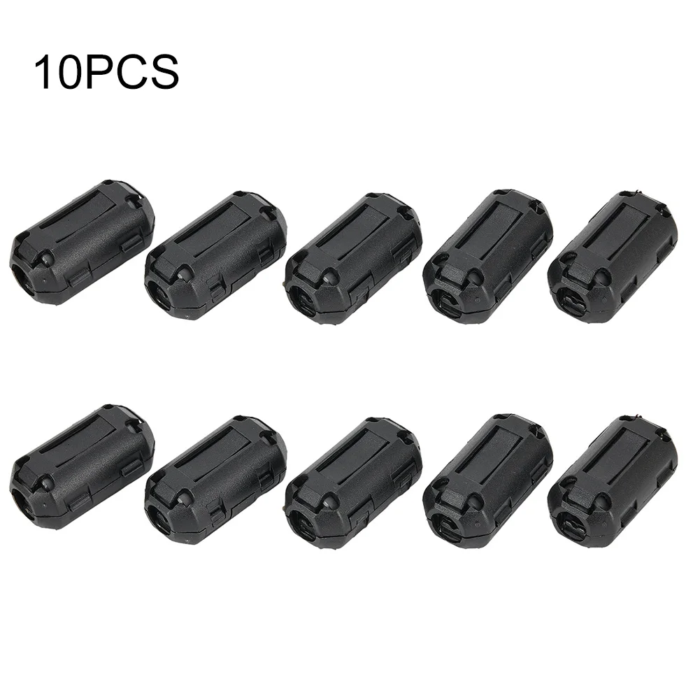 10pcs Clip-on Ferrite Ring Core Bead Choke RFI EMI Filter Noise Suppressor Cable Clip For USB Audio Video Cable Power Cord
10pcs Clip-on Ferrite Ring Core Bead Choke RFI EMI Filter Noise Suppressor Cable Clip For USB Audio Video Cable Power Cord