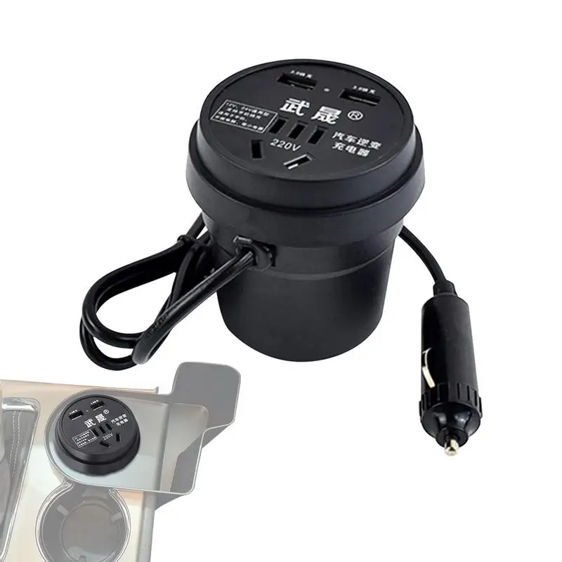 Power Inverters For Vehicles 12V/24V To 220V Car Adapter For Plug Outlet Car Charger With Dual USB Ports Road Trip Must Haves
Power Inverters For Vehicles 12V/24V To 220V Car Adapter For Plug Outlet Car Charger With Dual USB Ports Road Trip Must Haves