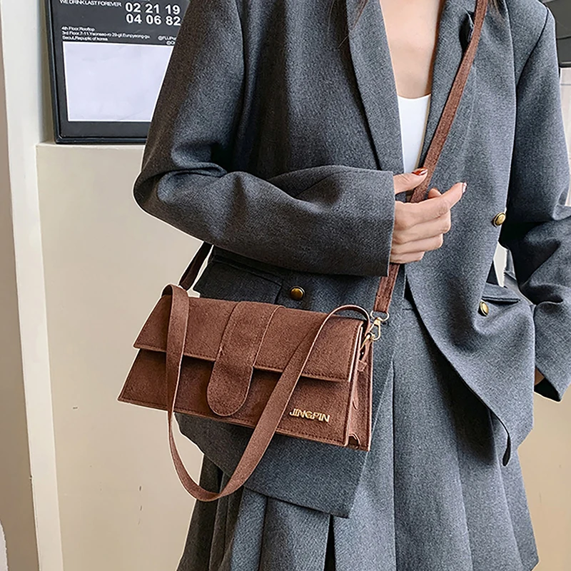 

Повседневная сумка нишевого дизайна, маленькая квадратная сумка для женщин, новая модная простая сумка через плечо для женщин