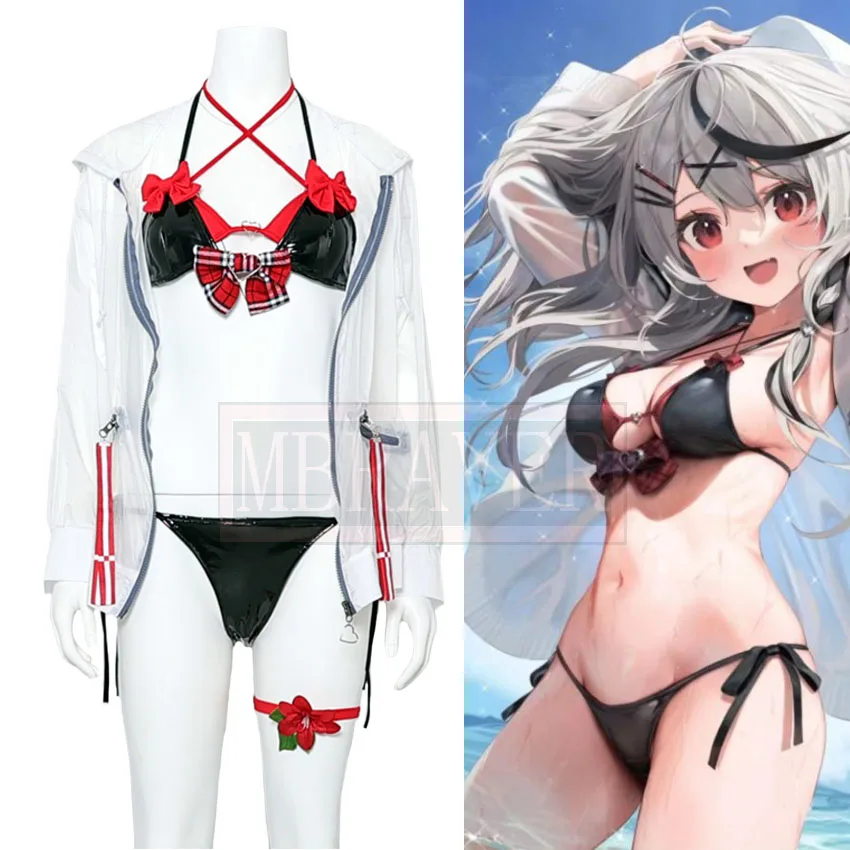 Youtube Vtuber Hololive sakхалат купальник Косплей Костюм Униформа Рождество Хэллоуин на заказ любой размер