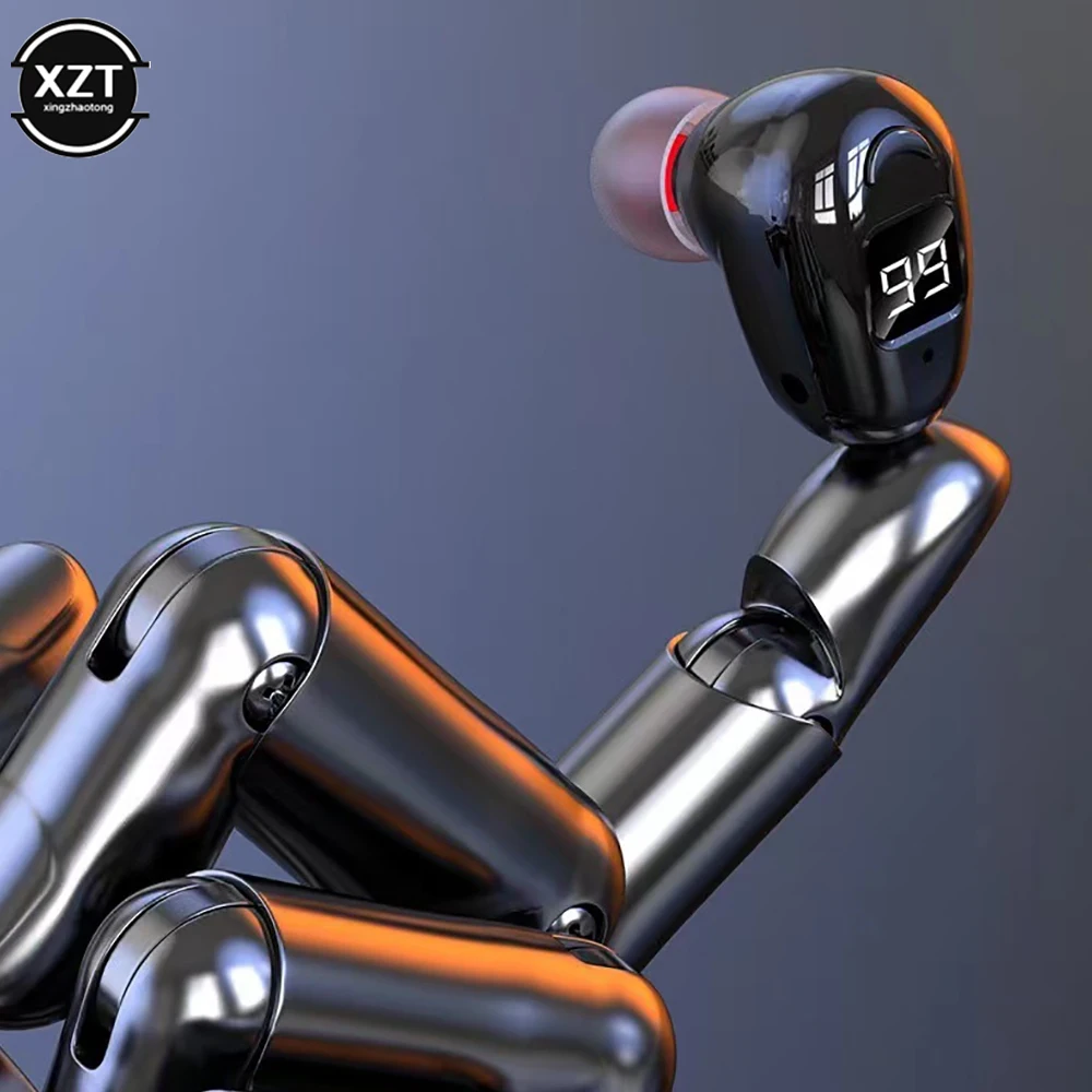 S980 New Digital Wireless Bluetooth Earphone with Mic Monaural Waterproof Sports Headset Game-Low Latency LED Display Earbud 
S980 New Digital Wireless Bluetooth Earphone with Mic Monaural Waterproof Sports Headset Game-Low Latency LED Display Earbud
