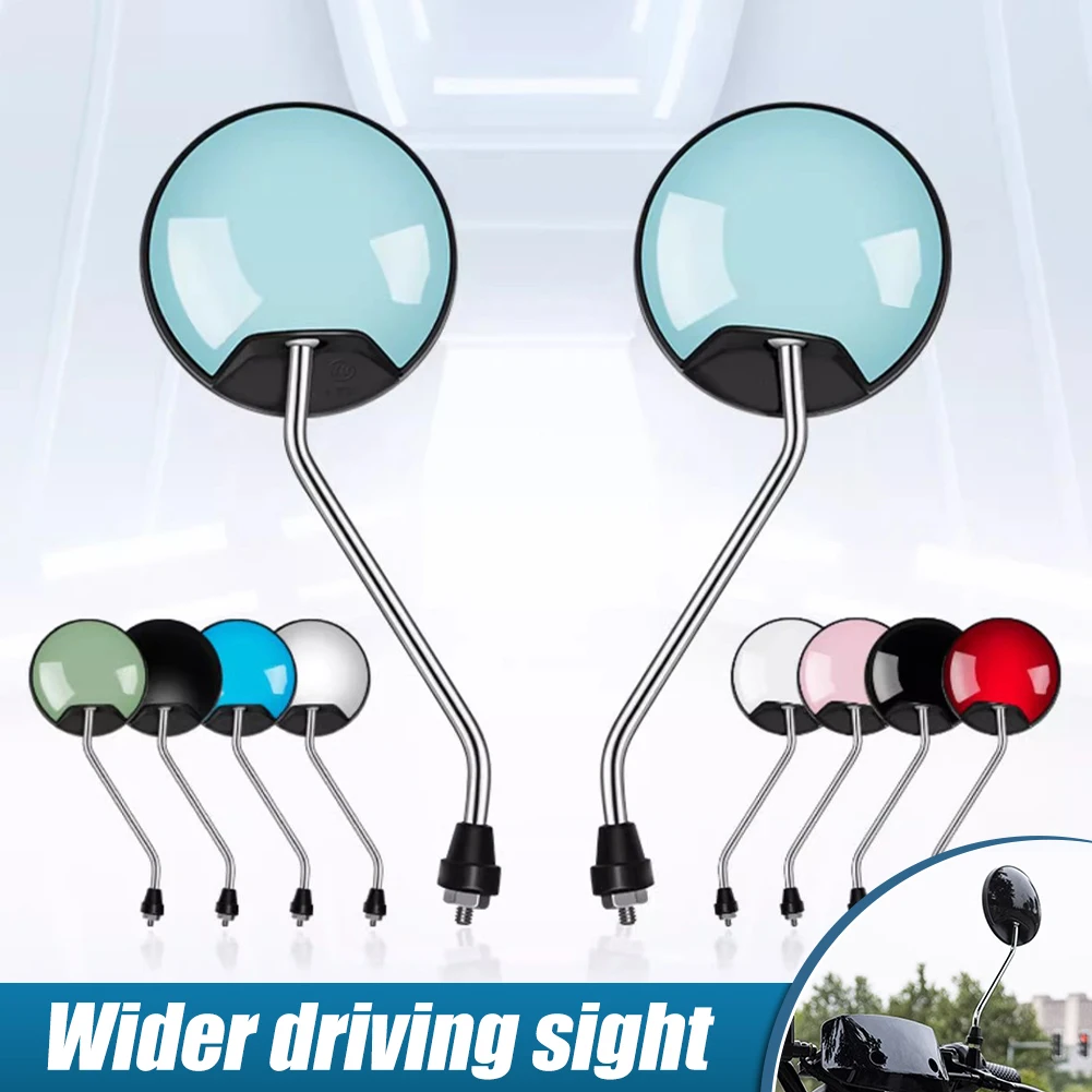 Universal Motorcycle Rearview Mirror Convex Handlebar Side View Mirror Rustproof Metal Rod 8mm for Electric Scooter Motorcycle
Universal Motorcycle Rearview Mirror Convex Handlebar Side View Mirror Rustproof Metal Rod 8mm for Electric Scooter Motorcycle