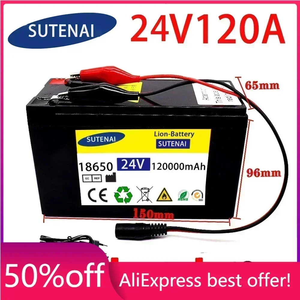 24v 120A Li Ion 18650 Battery Electric Vehicle Lithium Battery Pack 21V- 25V 35Ah 120Ah Built-in BMS 30A High Current
24v 120A Li Ion 18650 Battery Electric Vehicle Lithium Battery Pack 21V- 25V 35Ah 120Ah Built-in BMS 30A High Current