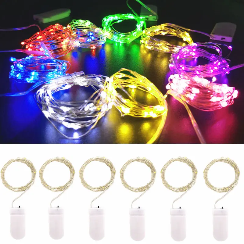 5PCS Copper Wire String Light Mini Christmas Light CR2032 Battery for Wedding Xmas Garland Party LED Fairy Light Decoration 5M
5PCS Copper Wire String Light Mini Christmas Light CR2032 Battery for Wedding Xmas Garland Party LED Fairy Light Decoration 5M