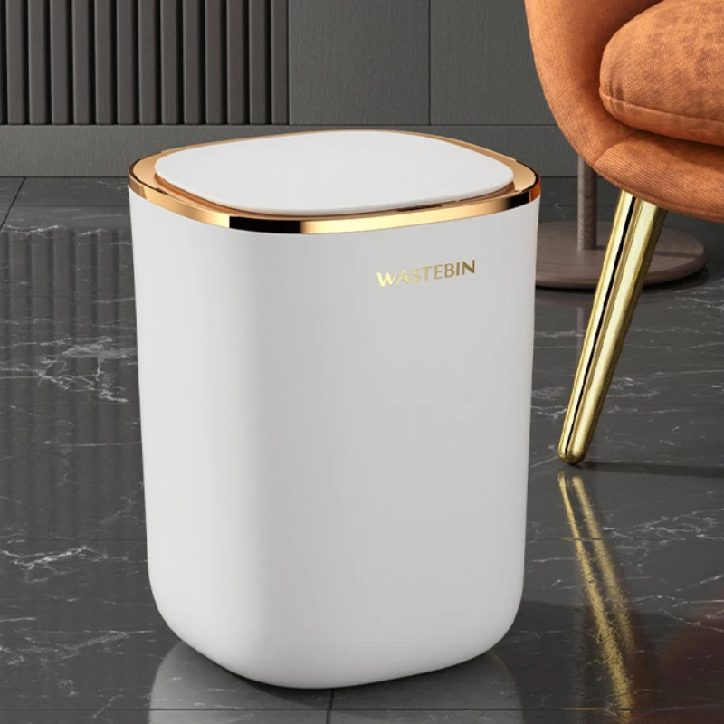 Smart Touchless Trash Can Kitchen Bathroom Garbage Disposal Device Office Wastebasket Waterproof And Odor-proof Automatic Bin
Smart Touchless Trash Can Kitchen Bathroom Garbage Disposal Device Office Wastebasket Waterproof And Odor-proof Automatic Bin
