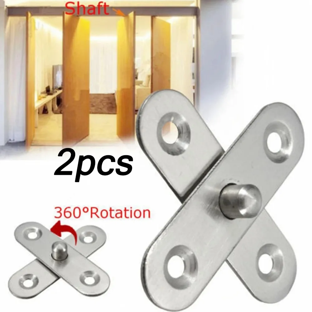 2pc Hardware Stainless Steel 360 Degree Rotating Door Pivot Hinge Tone Rotary Folding Aluminum Hinges For Furniture Hinge
2pc Hardware Stainless Steel 360 Degree Rotating Door Pivot Hinge Tone Rotary Folding Aluminum Hinges For Furniture Hinge