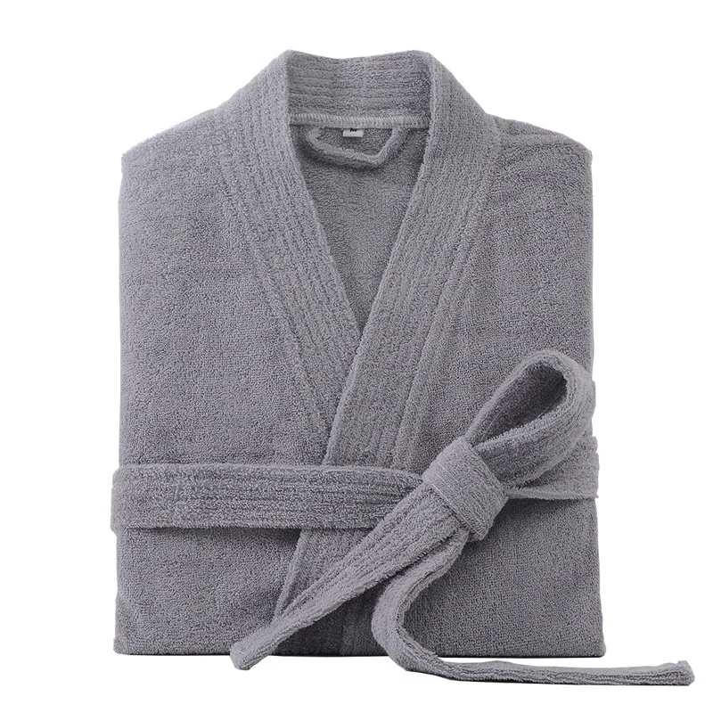 100% Cotton Bathrobe for Men Long Thick Absorbent Terry Bath Robe Kimono Men Towel Bathrobe Solid Slpwear Women Dressing Gown
100% Cotton Bathrobe for Men Long Thick Absorbent Terry Bath Robe Kimono Men Towel Bathrobe Solid Slpwear Women Dressing Gown