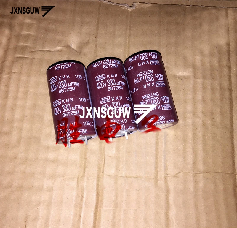 2PCS/6PCS NEW NIPPON KMR 420V330UF 25X45MM NCC Aluminum Electrolytic Capacitor 330UF/420V CHEMI-CON 105 degrees 330uF 420V
2PCS/6PCS NEW NIPPON KMR 420V330UF 25X45MM NCC Aluminum Electrolytic Capacitor 330UF/420V CHEMI-CON 105 degrees 330uF 420V