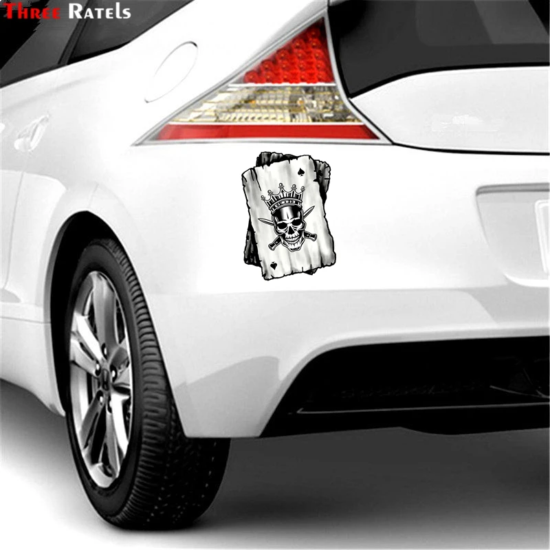 Three Ratels FC1 B&W Ace Playing Cards Skull Design With Old School Gamer Motif Vinyl Car Motorcycle Sticker Decal
Three Ratels FC1 B&W Ace Playing Cards Skull Design With Old School Gamer Motif Vinyl Car Motorcycle Sticker Decal