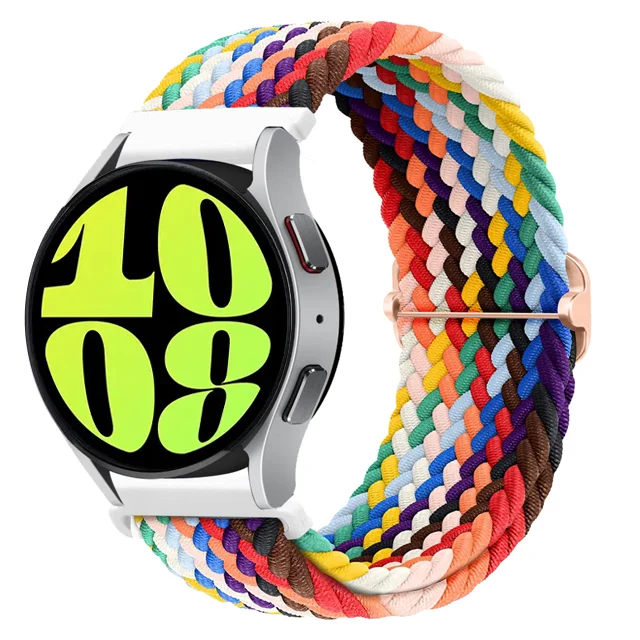 20mm/22mm Band For Samsung Galaxy Watch 4/5/6/5 pro/6 Classic/gear s3/active 2 Braided Solo loop bracelet Huawei GT 2e 3 4 Strap 20mm/22mm Band For Samsung Galaxy Watch 4/5/6/5 pro/6 Classic/gear s3/active 2 Braided Solo loop bracelet Huawei GT 2e 3 4 Strap