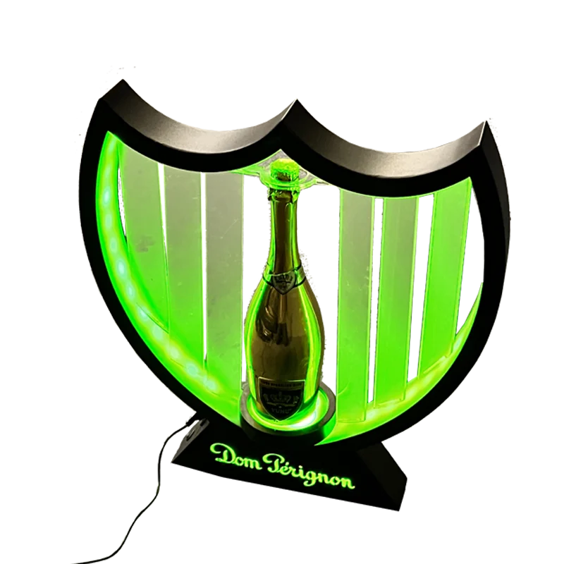 Rechargeable Green Light Dom Perignon Champagne Bottle Presenter Shield Glorifier Display VIP Service for Nightclub Bar Party
Rechargeable Green Light Dom Perignon Champagne Bottle Presenter Shield Glorifier Display VIP Service for Nightclub Bar Party