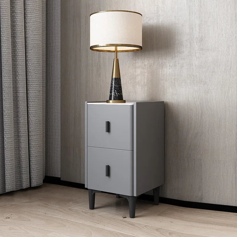 Office Grey Nightstands Nordic Indoor Hotel Small Multifunctional Design Display Bedside Table Bed Nachtkastje Home Furniture
Office Grey Nightstands Nordic Indoor Hotel Small Multifunctional Design Display Bedside Table Bed Nachtkastje Home Furniture