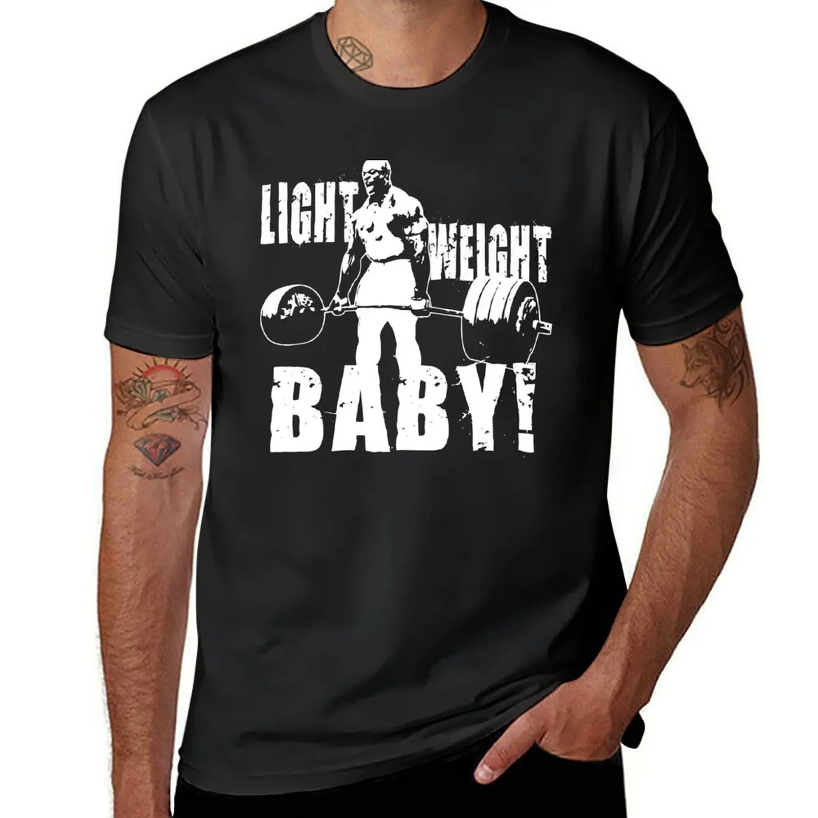 Light Weight Baby! (Ronnie Coleman) T-Shirt cute tops quick-drying men graphic t shirts 
Light Weight Baby! (Ronnie Coleman) T-Shirt cute tops quick-drying men graphic t shirts