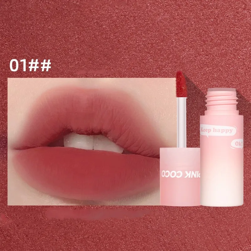 Peach Pink Matte Velvet Lip Gloss Waterproof Liquid Lipstick Nude Brown Lips Tint Mud Makeup Latte Coffee Lip Glaze Cosmetics
Peach Pink Matte Velvet Lip Gloss Waterproof Liquid Lipstick Nude Brown Lips Tint Mud Makeup Latte Coffee Lip Glaze Cosmetics