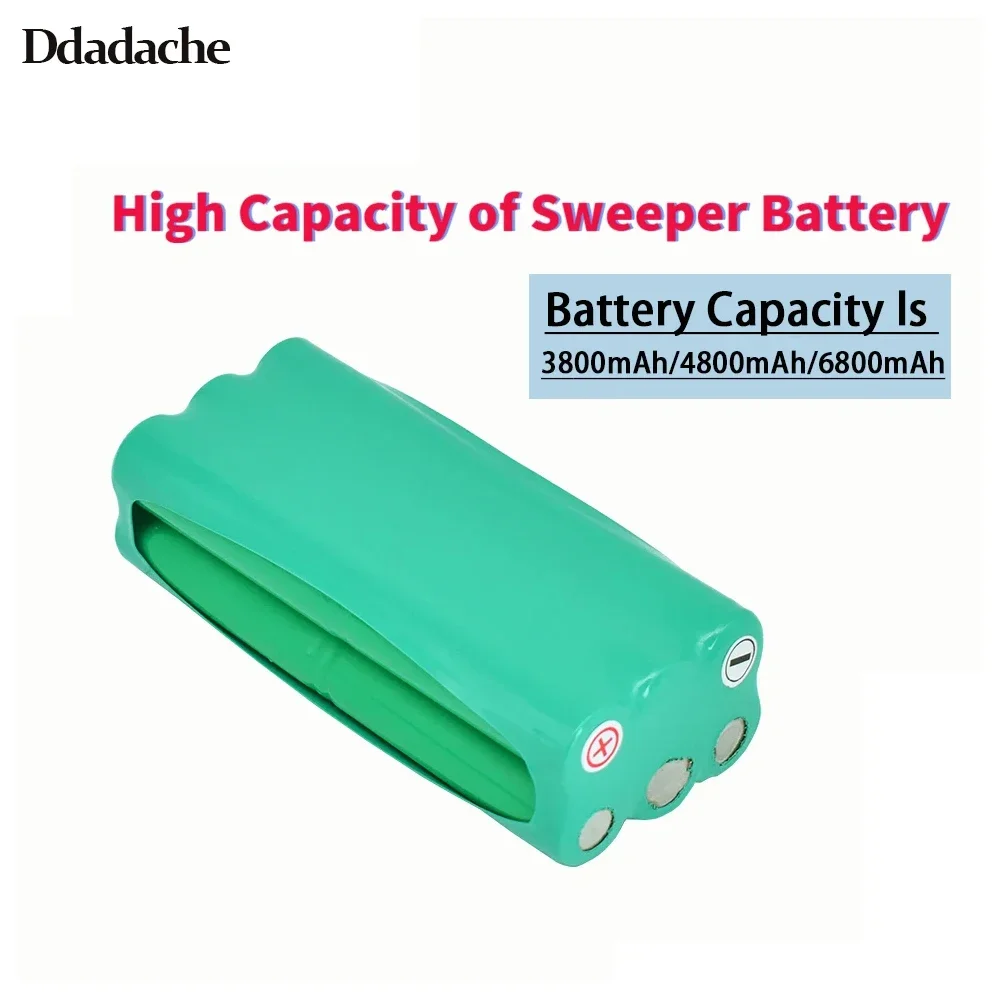NEW 14.4V NI-MH 3800mah-4800mAh-6800mAh robot vacuum cleaner Battery for liberoV-M600 / M606 v-botT270 / 271
NEW 14.4V NI-MH 3800mah-4800mAh-6800mAh robot vacuum cleaner Battery for liberoV-M600 / M606 v-botT270 / 271