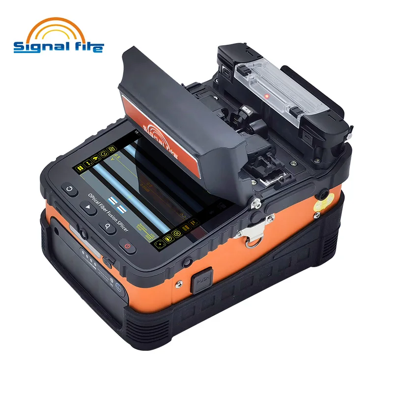 New Signalfire Arrival AI-6C SM$MM Automatic FTTH Fiber Optic Splicing Machine Optical Fiber Fusion Splicer Welding Machine
New Signalfire Arrival AI-6C SM$MM Automatic FTTH Fiber Optic Splicing Machine Optical Fiber Fusion Splicer Welding Machine