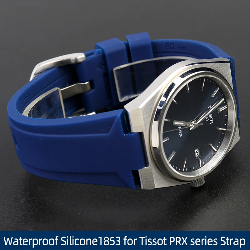 Ремешок силиконовый для часов TISSOT PRX T137.407/T137.410, резиновый браслет для суперпроигрывателя, с выпуклым концом 26x12 мм, 1853
Ремешок силиконовый для часов TISSOT PRX T137.407/T137.410, резиновый браслет для суперпроигрывателя, с выпуклым концом 26x12 мм, 1853